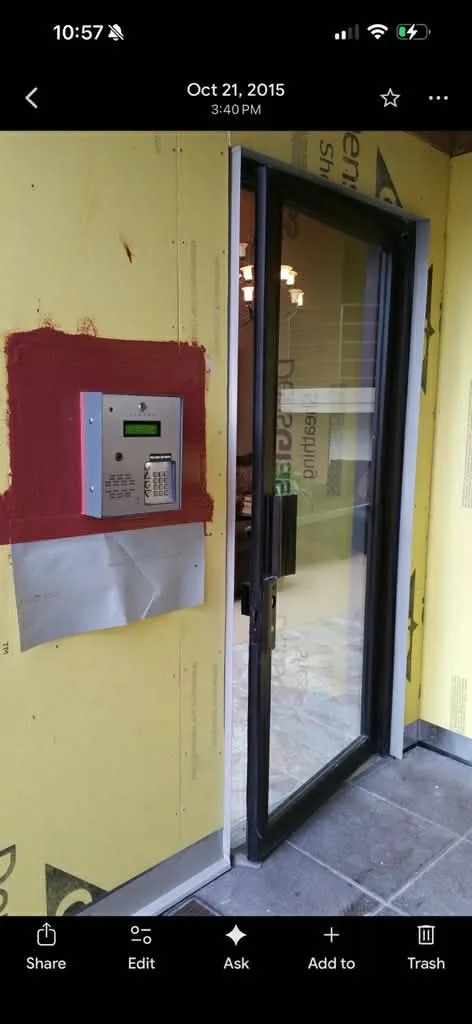 Commercial Entry & Keypad Install