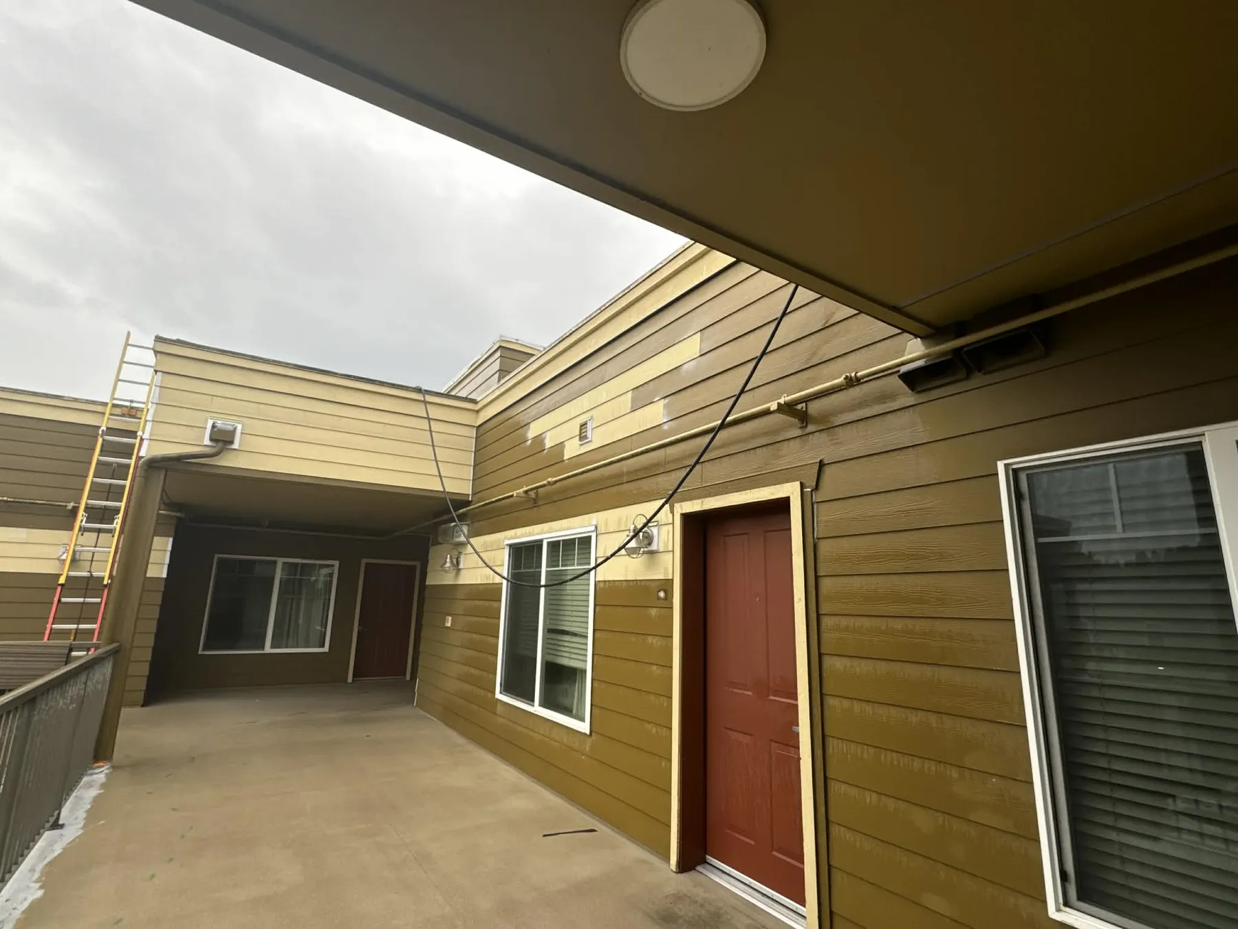 Apartment Building Siding