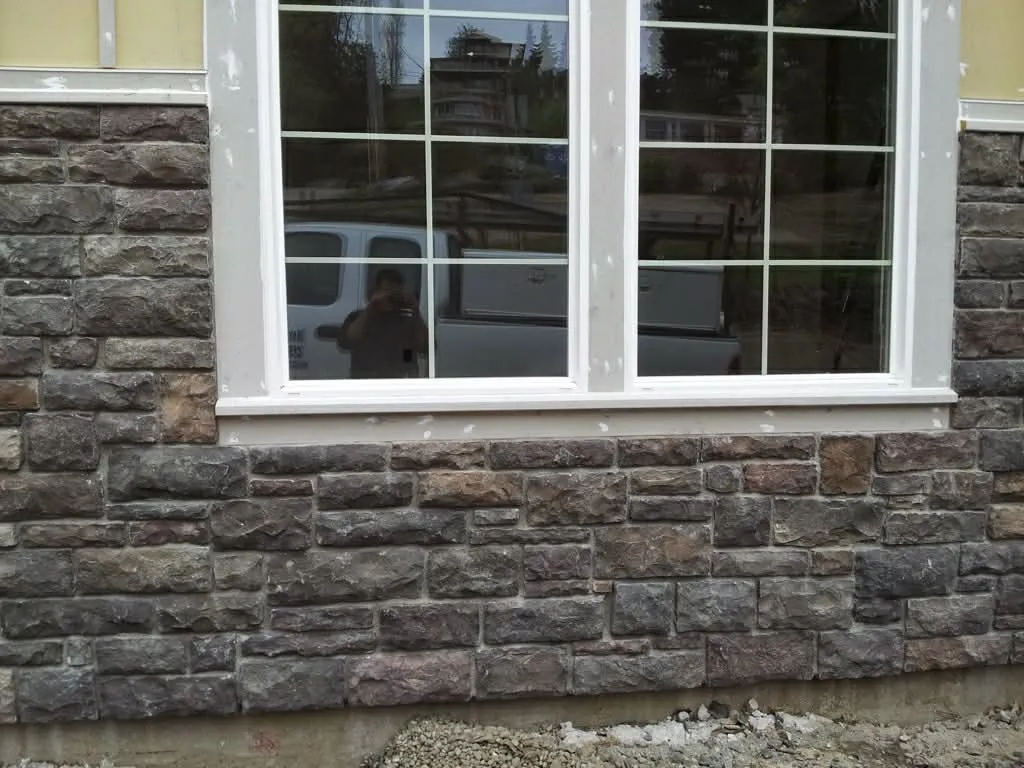 Stone Veneer & Window Install
