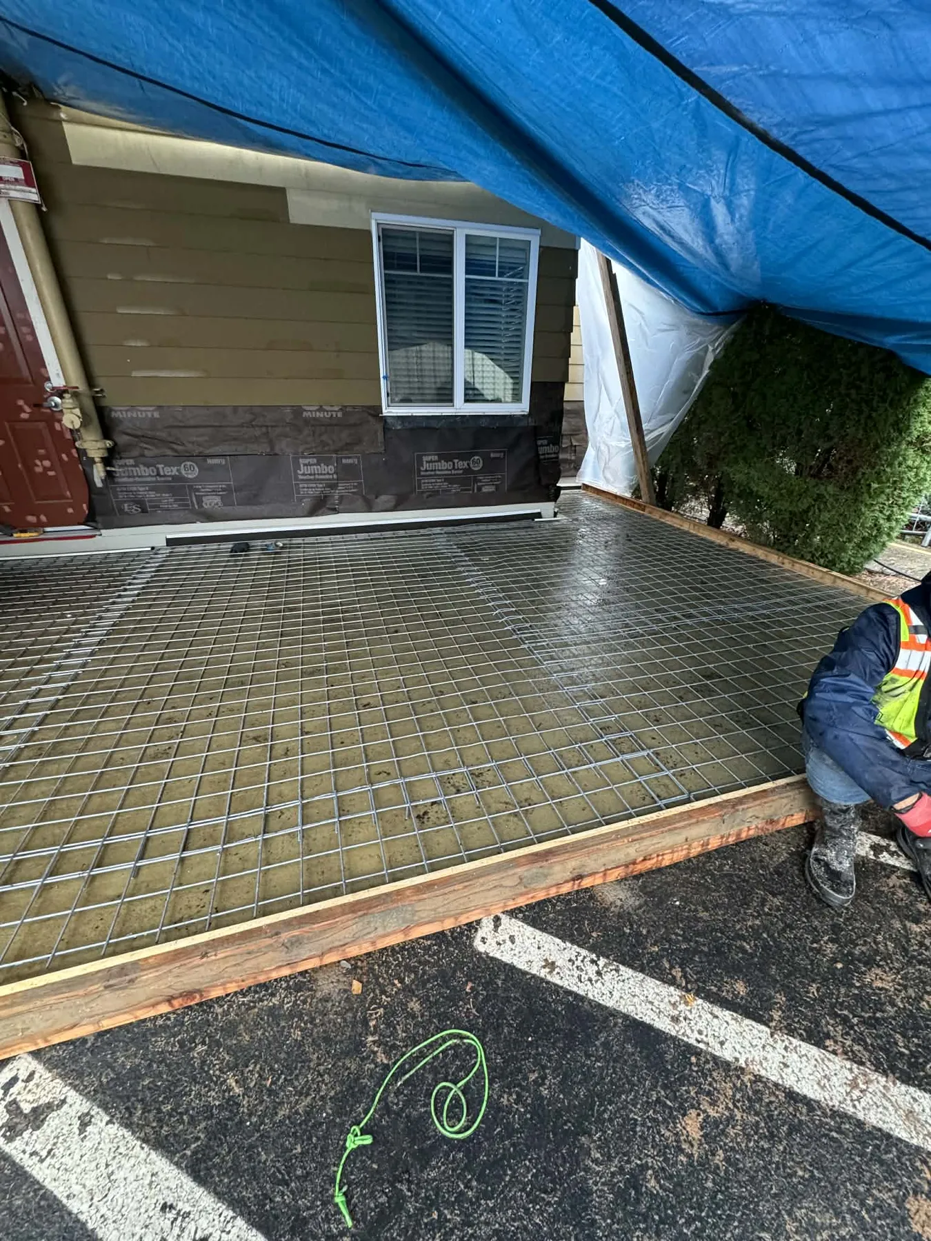 Corrugated Metal Panel Install