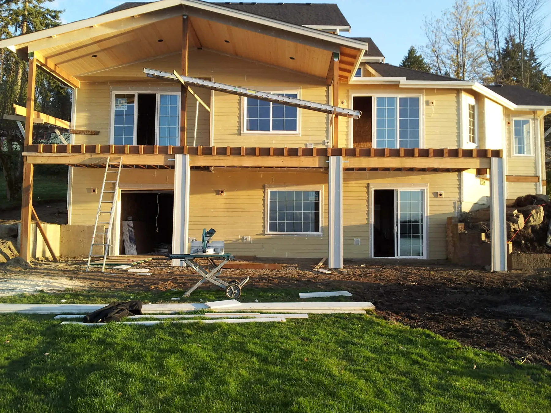 T&G Cedar Soffit Detail