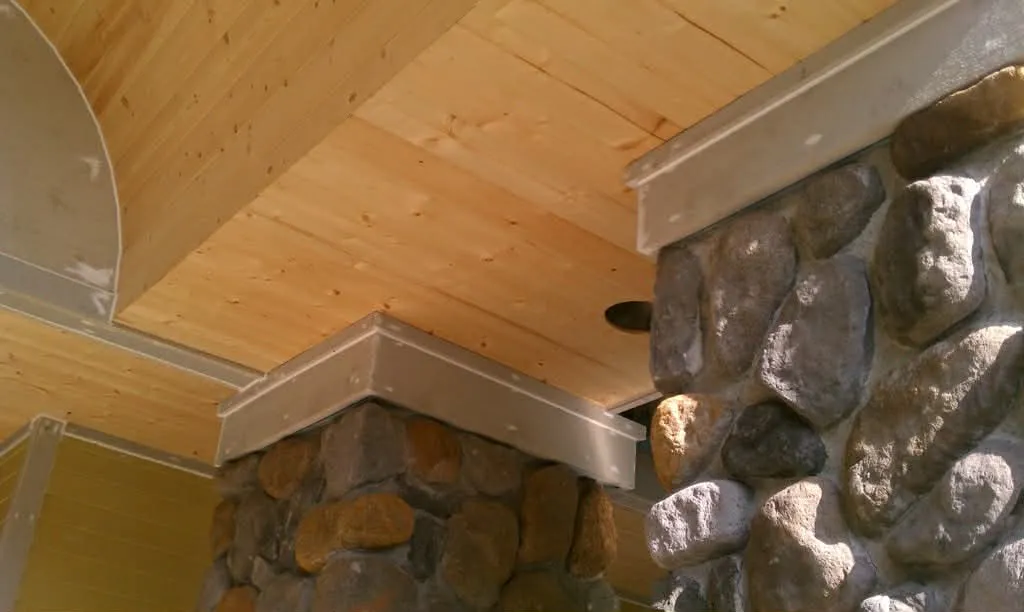 T&G Cedar Soffit — Wide